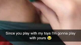 Richelle Rose, the cheating neighbor, gets fucked on Snapchat while her husband is at work