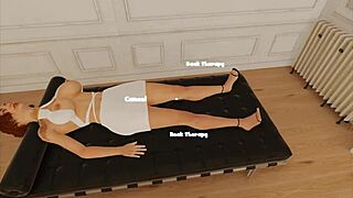 Therapy turns into passionate sex session