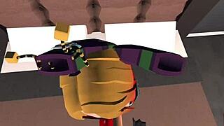Fucked my femboy hard in recroom 3