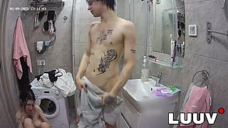 Luuv A Webcam Couples Steamy Homemade Shower A Daily Exhibitionist Thrill