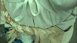 viral teacher walks without bra on public road and plays with tits