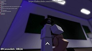 She's Getting an A After This Hot Classroom Roleplay Session!