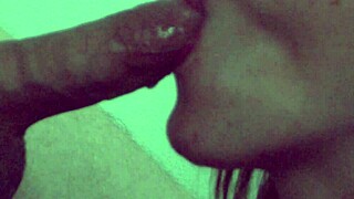 haze haze closeup and slow motion cock sucking