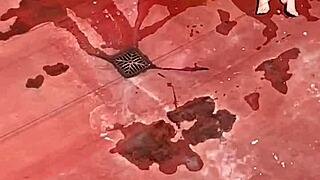 Neighbors Sunbathing on Terrace Part 4