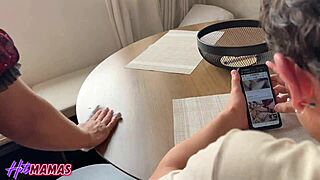 Milf Slut Fucks Threesome With Husband's Cuckold Friends