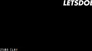 Blonde girlfriend Rebecca Volpetti needs real man.