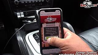 Shy tourist student fucks outdoors!