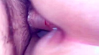 fucking her doggy style during her period at the gym