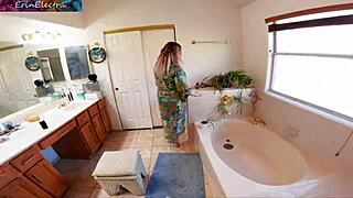 i can't believe how my hot wife moans while fucking the contractor hard for that cheap remodel in our bathroom.