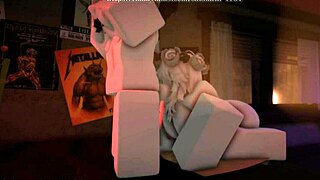 relaxing fun in her room during sunset