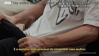 A sweaty maid seduces me with her nipples - Yuka Mizuno subtitled 😏