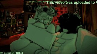 relaxing fun in her room during sunset