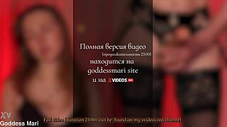 cum anally or eat your cum analtraining with dildo