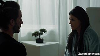 Does hot milf India Summer hide a dirty secret with naughty stepson Lucas Frost