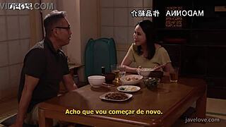 A sweaty maid seduces me with her nipples - Yuka Mizuno subtitled 😏