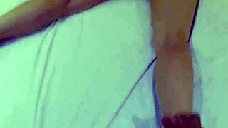 sliding my small part on his rod without sheath