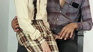 Teacher Fucks Schoolgirl With Big Cock