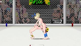 I watch Mimi battle Rena in Princess of the Ring 2