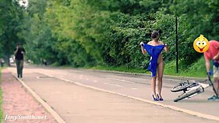 Hidden Cam Captures Jeny Stripped Publicly