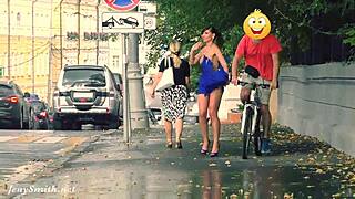 Hidden Cam Captures Jeny Stripped Publicly