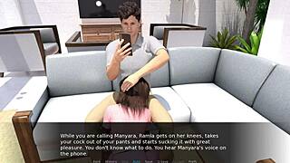 Paradise play with stunning black beauties