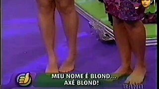 team axe blonde strip super positive brazilian tv show featuring undressing scenes