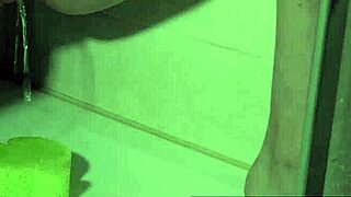 Kinky blonde teen 18+ showers in her own pee before she masturbates