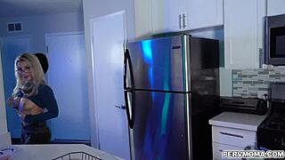 Stepson fucks his hot mother-in-law Ashley Fires in her bedroom