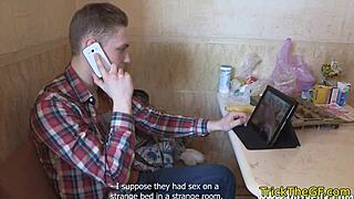 I tricked my gf and restrained her for pussyfucking