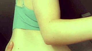 teen cumslut sucks & fucks stranger behind school vending machine, bent over in public outdoor spot