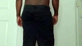 Myself finding a little 18+ more time to shave and masturbate privately