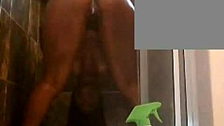 A horny young ebony teen craves pussy play