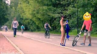 Hidden Cam Captures Jeny Stripped Publicly