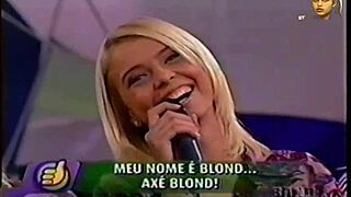 team axe blonde strip super positive brazilian tv show featuring undressing scenes