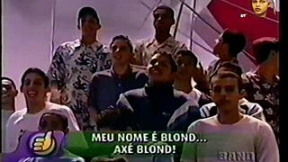 team axe blonde strip super positive brazilian tv show featuring undressing scenes