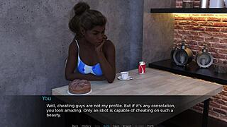 Paradise play with stunning black beauties