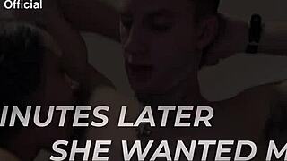 Lia ponce worships feet ass armpits then gets facial creampie