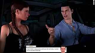 Let's check out the lesbian party in midnight ride dlc