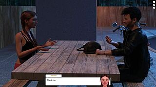 Let's check out the lesbian party in midnight ride dlc