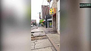 Foreign Chubby Woman Shows Attributes To Get Job Then Meets For Hotel