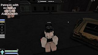 Discovering this precious girl unleashed wild fucking passion in the Roblox Criminality condo