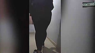 Foreign Chubby Woman Shows Attributes To Get Job Then Meets For Hotel