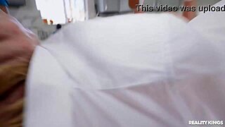 Maid gets down and dirty, what a filthy slut.