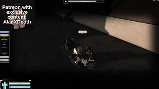 Discovering this precious girl unleashed wild fucking passion in the Roblox Criminality condo