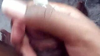 i feel so turned on masturbating safely with a condom on my cock while listening to my favorite song on the sex machine