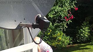 the neighbor with big ass and saggy tits visits often