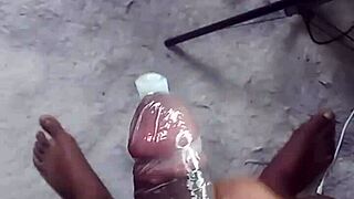 i feel so turned on masturbating safely with a condom on my cock while listening to my favorite song on the sex machine