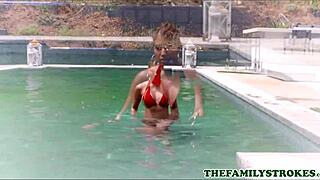 i caught my stepson jerking off, so my big ass latina milf self let him fuck me