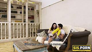 Rich Stepbrother Turns On Dirty Babe In Fantasy Reality