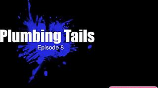 Jimena Lago Crams Plumber's Massive Cock Down Her Spaniard Pussy